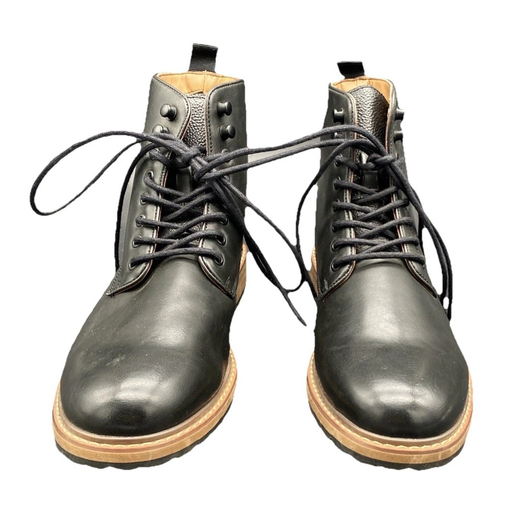 GAP Black/Brown‎ Men's 8  Leather Ankle Boots | Casual & Business Ready